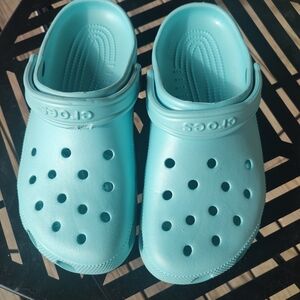 CROCS Light Blue Shoes